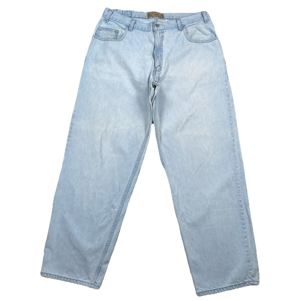 Levi's SilverTab Baggy Fit Jeans Light Wash Y2K 36x32